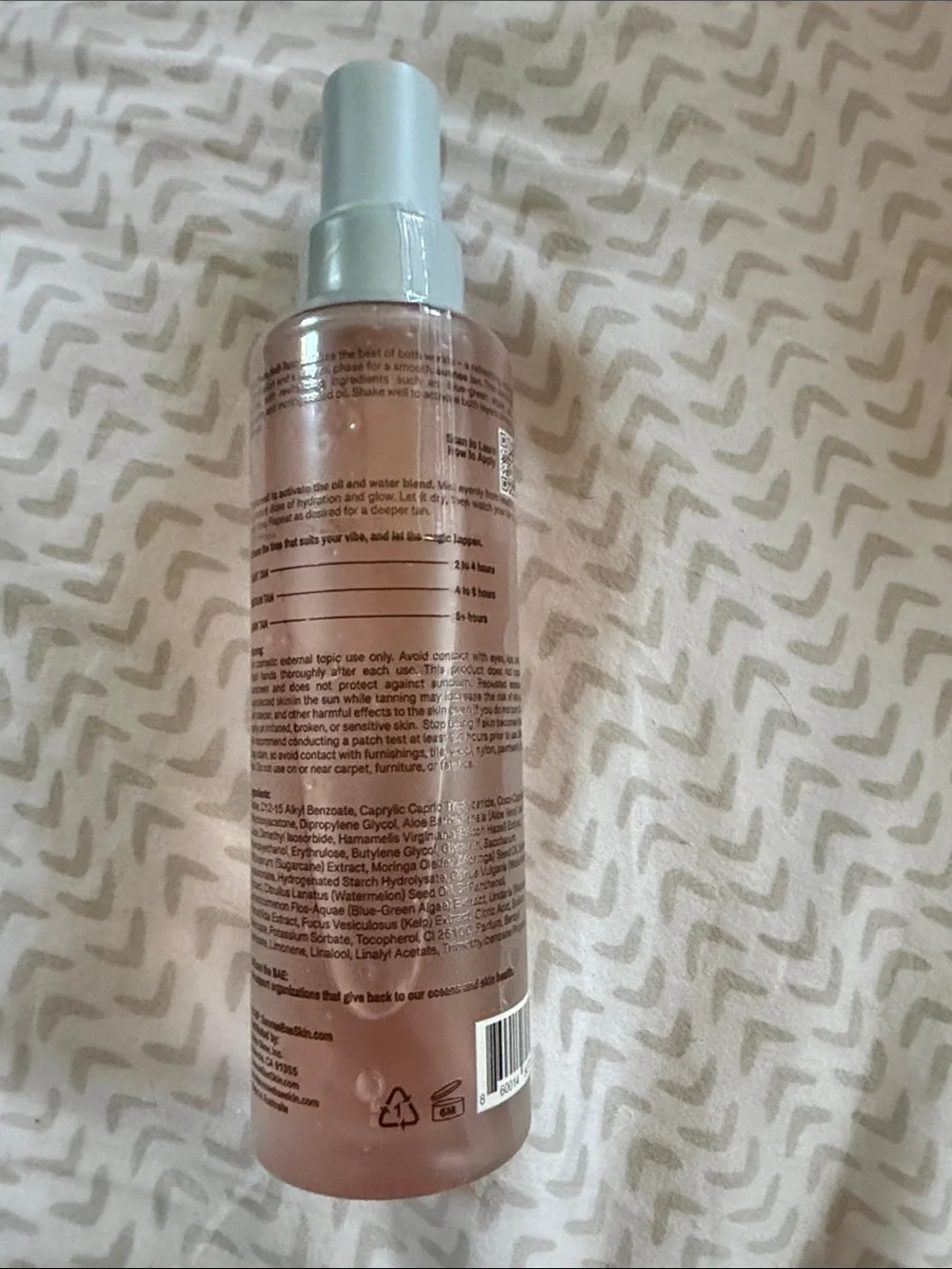 Summer Bae Skin BAE-Phase Hydrating Self-Tanning Body Mist - Pink